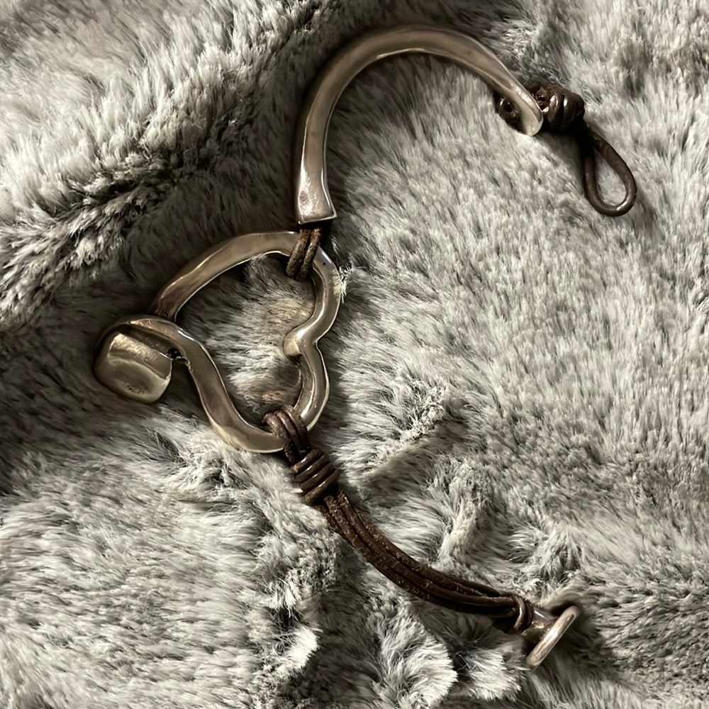 Beautiful Heart bracelet. Cleaning out my jewelry post divorce.